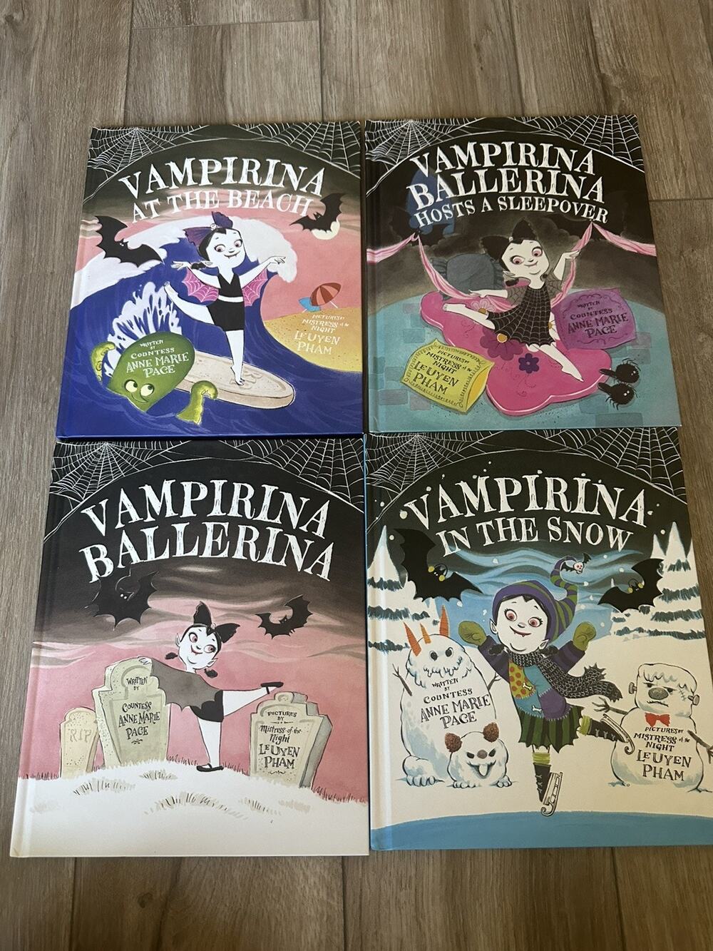 Vampirina Picture Books by Anne Marie Page and Leuyen Pham Halloween Set of 4